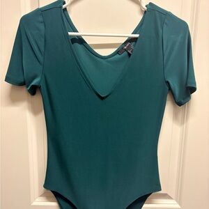 Forever 21 Deep Teal Bodysuit